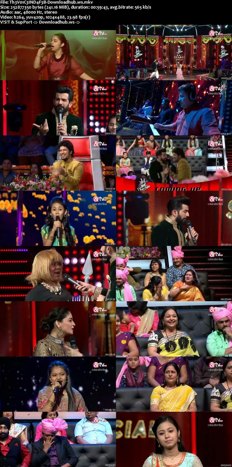 The Voice India Kids 2 04 February 2018 Episode 26 HDTV 480p