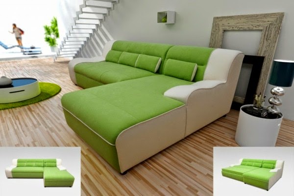 Sofa with sleeping function  easy and super practical!