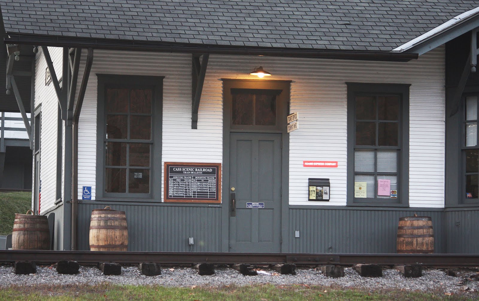 Round The Bend Cass Scenic Railroad Cass, West Virginia