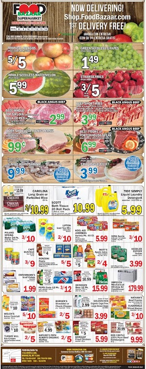 Food Bazaar Sales Circulars August 8 - 14, 2019