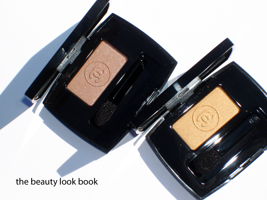 Fremskreden bud Slumkvarter Chanel Blazing Gold & Beige Lamé Soft Touch Eyeshadows - The Beauty Look  Book