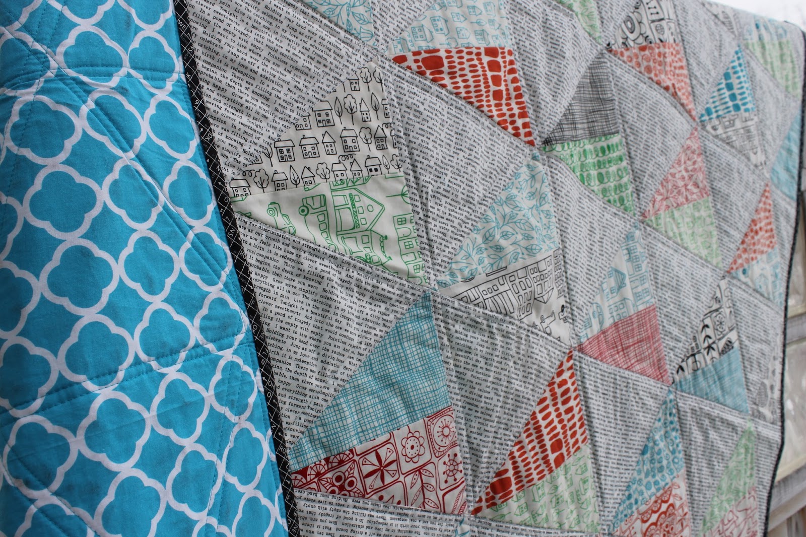 SunShine Sews... Stereo Quilt Completed