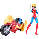 DC Super Hero Girls Wonder Woman Action Figures Riding Gear Motorcycle Doll
