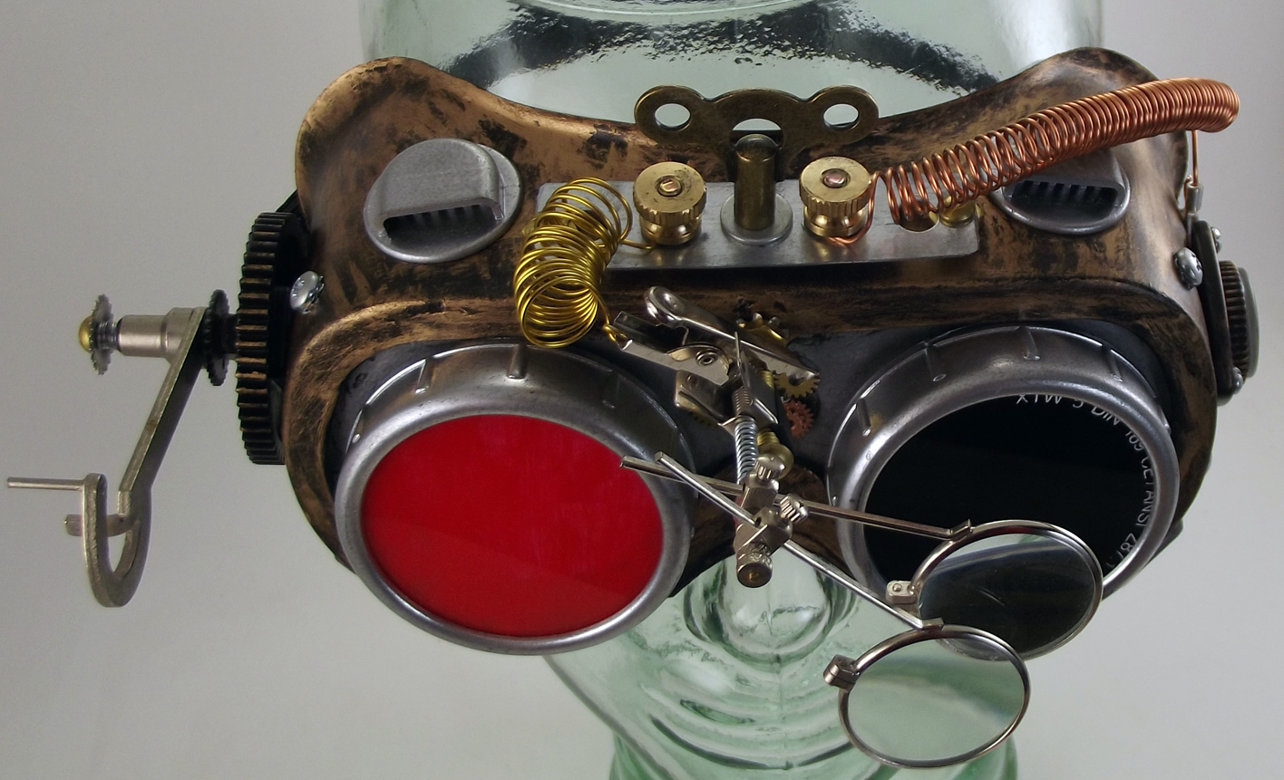 Brass goggles steam powered фото 110