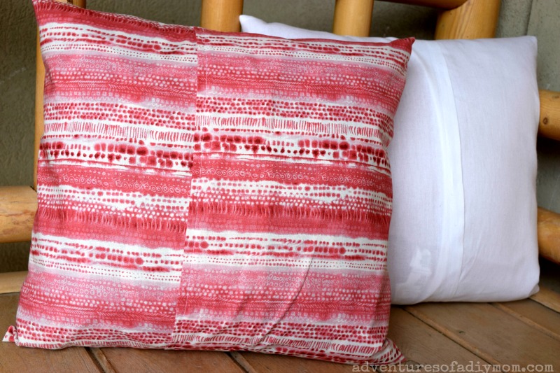 Making a Pillow Cover From a Tote – Less Than Perfect Life of Bliss