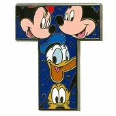 Alfabeto de Mickey, Minnie, Donald y Pluto T.