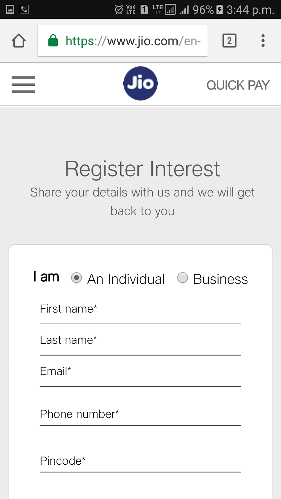 jio mobile phone and jio sim offer