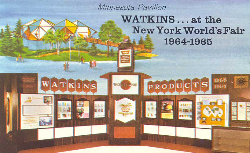 POSTCARDY the postcard explorer Watkins Products, Winona, Minnesota