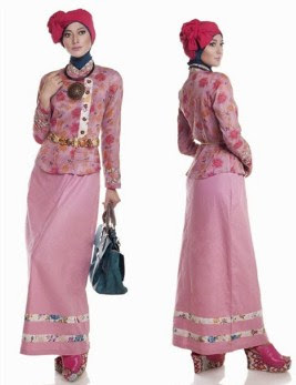 Baju muslim batik untuk wanita muda berjilbab Baju muslim batik untuk wanita muda berjilbab