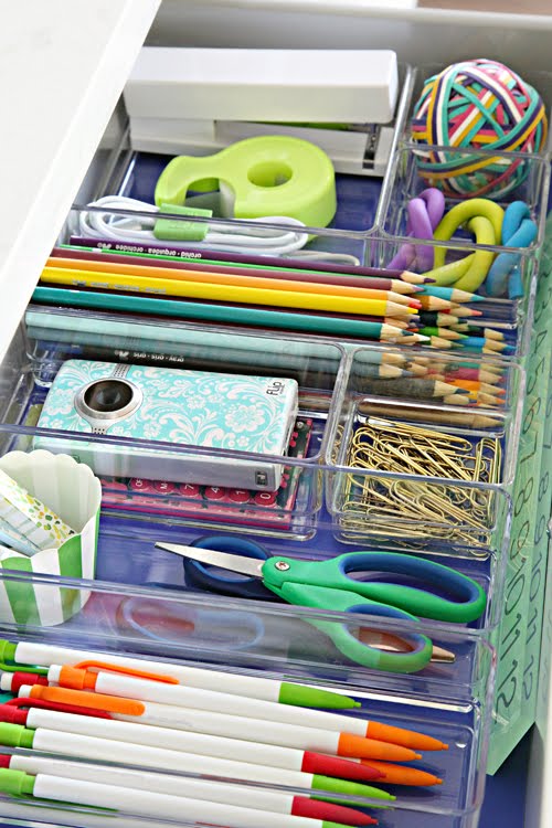 Organizar cajón escritorio