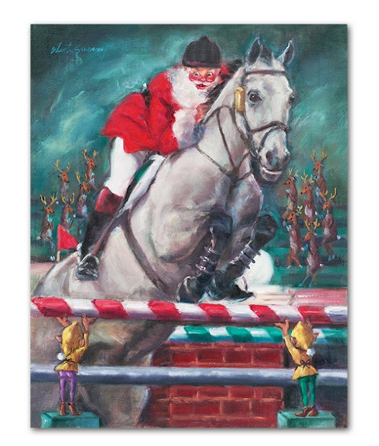 Horse Country Chic Equestrian Christmas Cards The Real Kind
