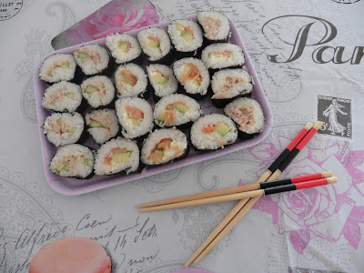 ♥ Maki Avocat Saumon Fromage Frais ♥ 