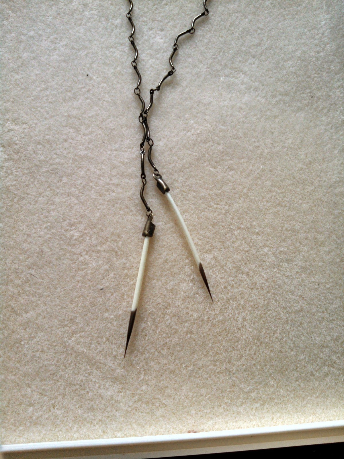 Craftless Porcupine Quill Necklace