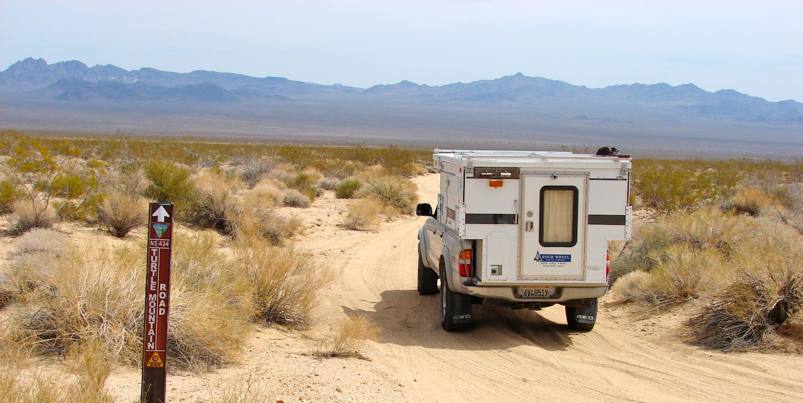 Our Four Wheel Camper Turtle Mountains