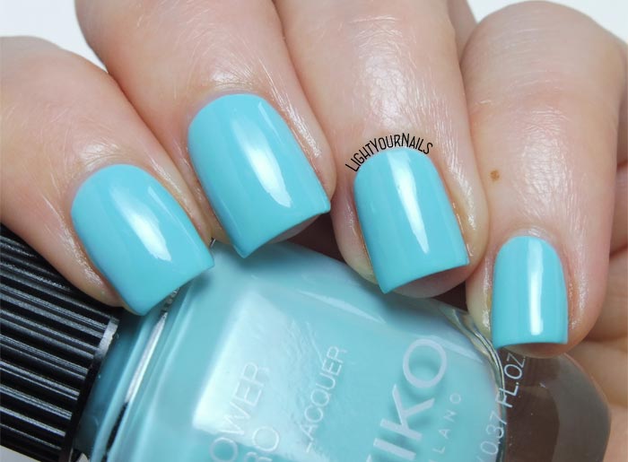 Smalto azzurro Kiko Power Pro 113 Touch The Sky baby blue creme nail polish #kikonails #kikocosmetics #kikotrendsetter #lightyournails Smalto azzurro Kiko Power Pro 113 Touch The Sky baby blue creme nail polish #kikonails #kikocosmetics #kikotrendsetter #lightyournails