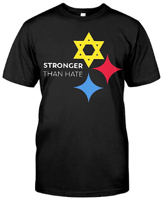 Pittsburgh Stronger Than Hate T Shirt Hoodie. GET IT HERE