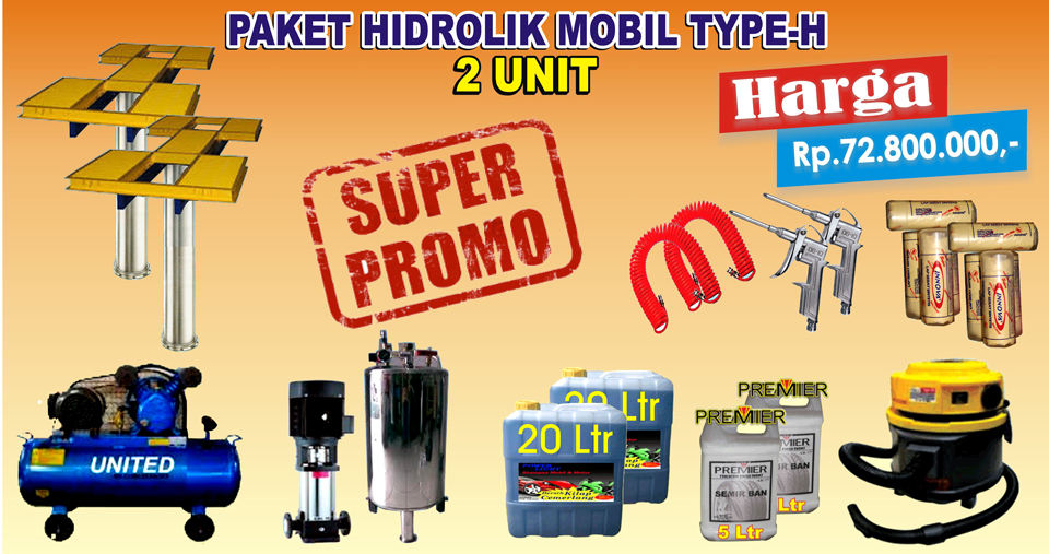 Paket Hidrolik-H (2 Unit) Paket Hidrolik-H (2 Unit)