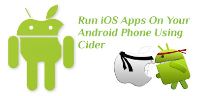 run iOS app on android device using Cider apk