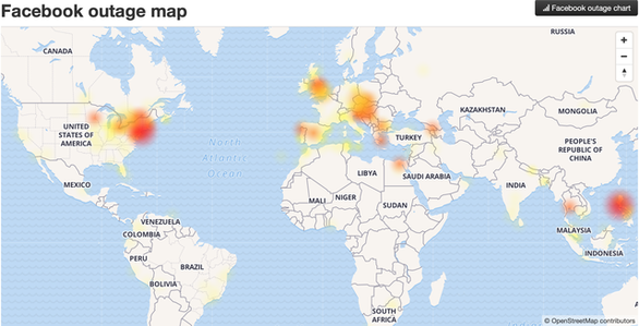 Instagram, Facebook và WhatsApp bị sập trên toàn cầu - CyberSec365.org