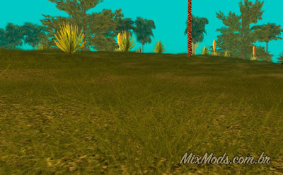 gta sa san mod grama hd grass