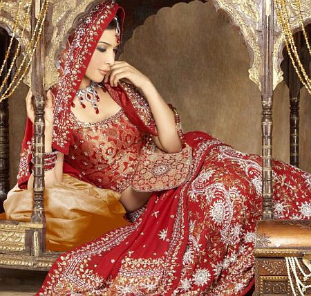 indian bridal makeup photos. indian wedding dresses for
