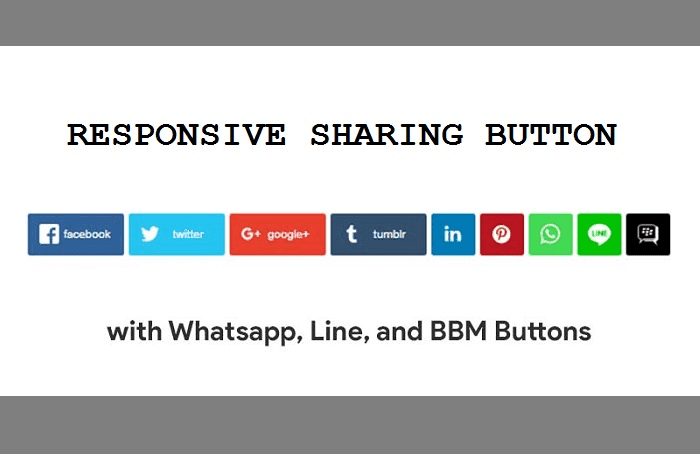 Sharing buttons