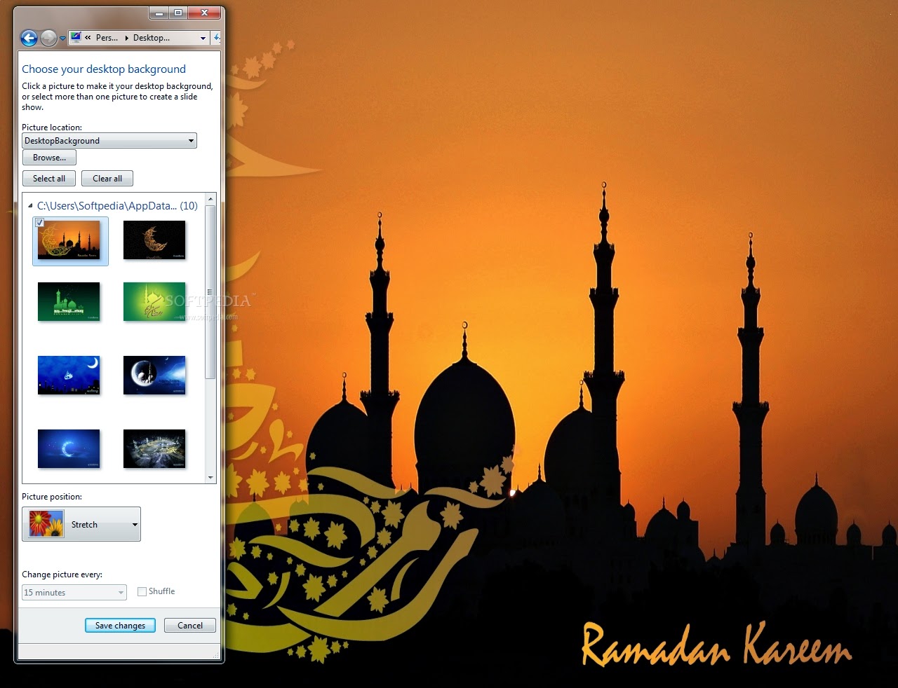خلفيات رمضانية للكمبيوتر واللاب توب