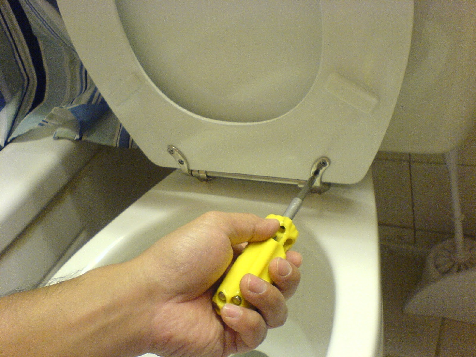 Home & Garden How to replace broken or damaged toilet seat and mount