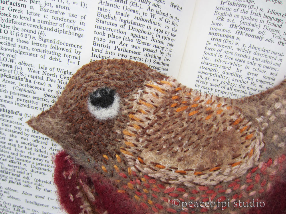 peaceofpi studio: Stitch in Progress