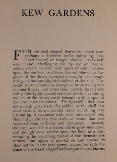 First page of text from Kew Gardens