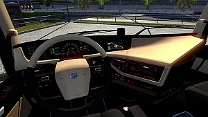 Volvo FH16 2012 New Interior and Colored Dashboard v2.0 Volvo FH16 2012 New Interior and Colored Dashboard v2.0