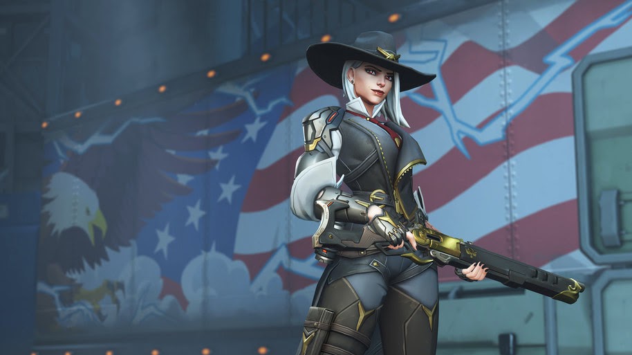 Ashe, Overwatch, 4K, #202 Wallpaper