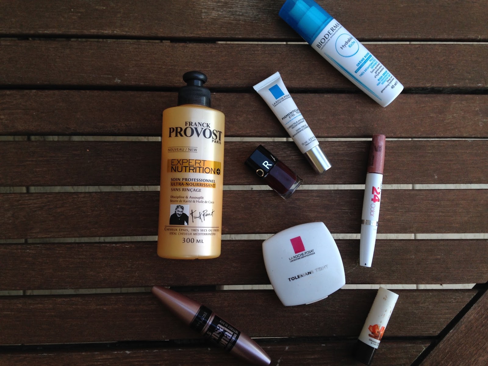 Produits préférés franck provost bioderma maybelline yves rocher sephora la roche posay