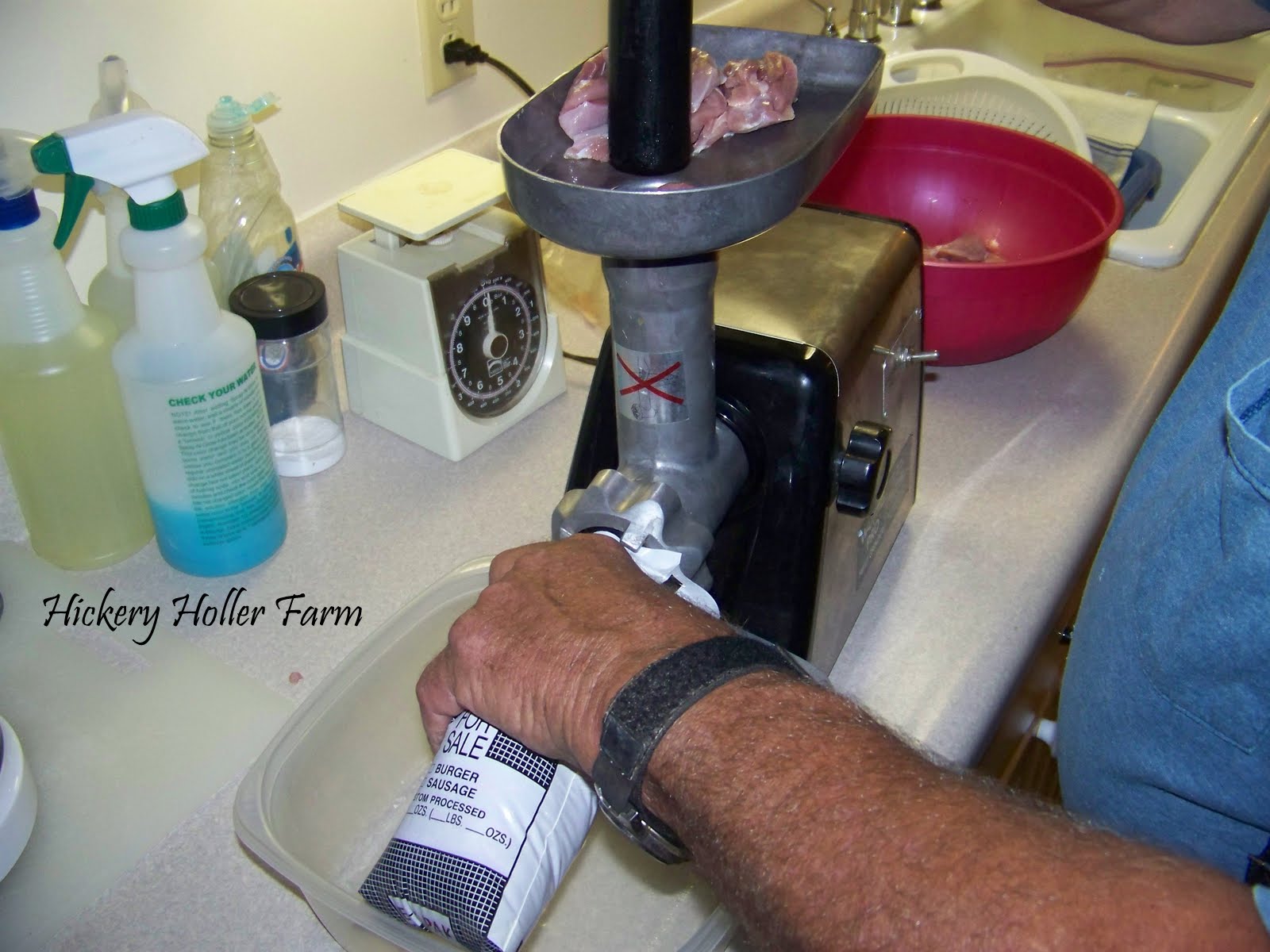 Hickery Holler Farm Grinding Turkey