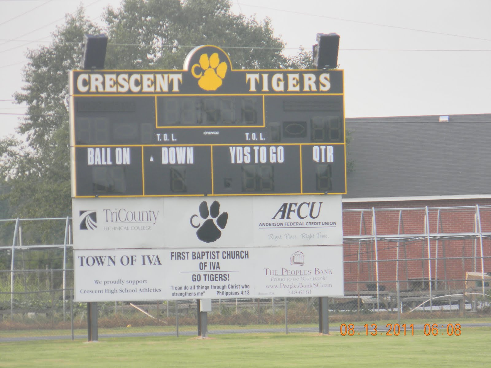 High School Stadium Blog Crescent High School, Iva, SC