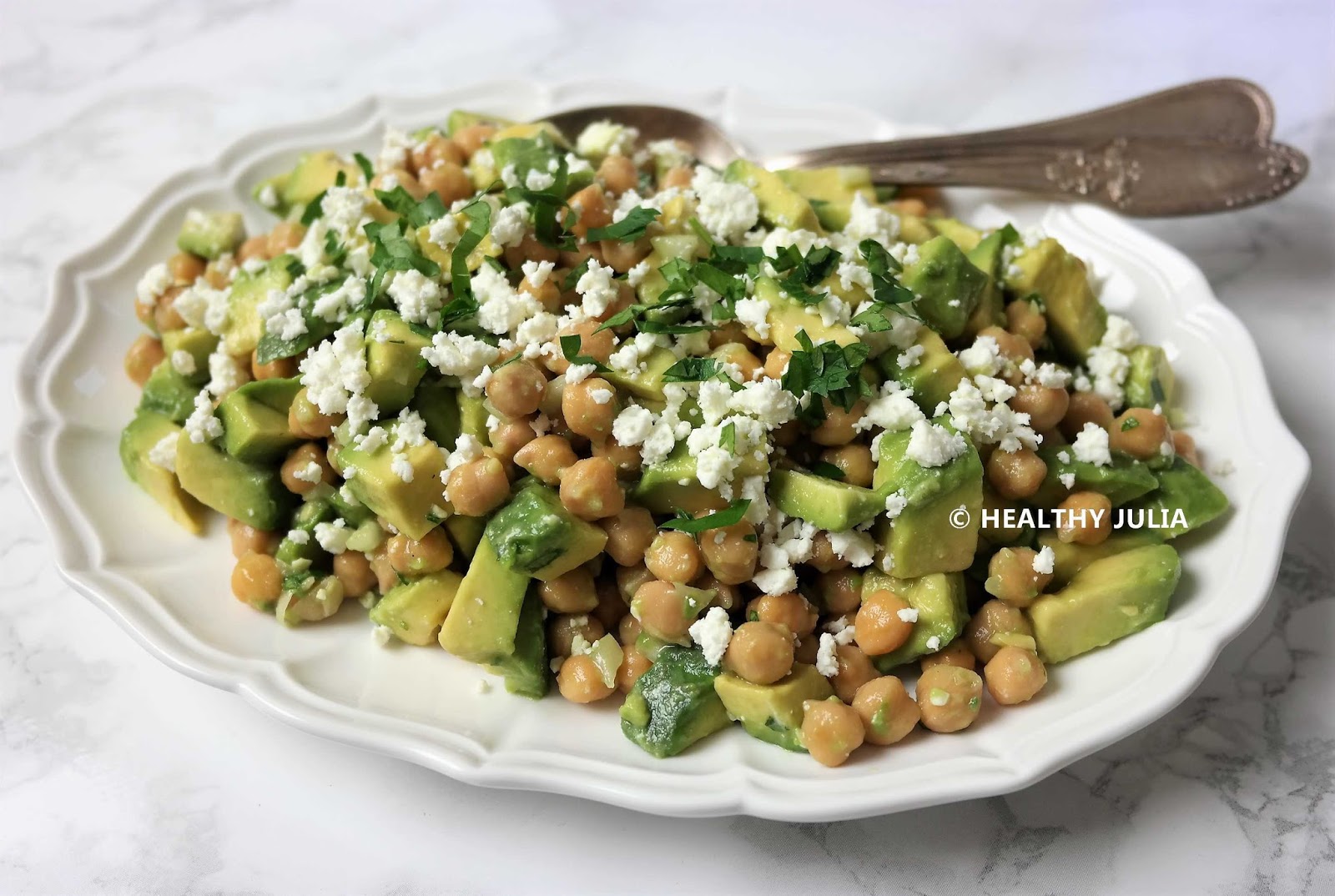 Salade de pois chiches simple