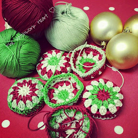 The Patchwork Heart: Christmas Baubles
