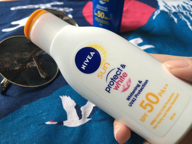 nivea sun protect and white lotion spf 50 PA ++ review nivea sun protect and white lotion spf 50 PA ++ review
