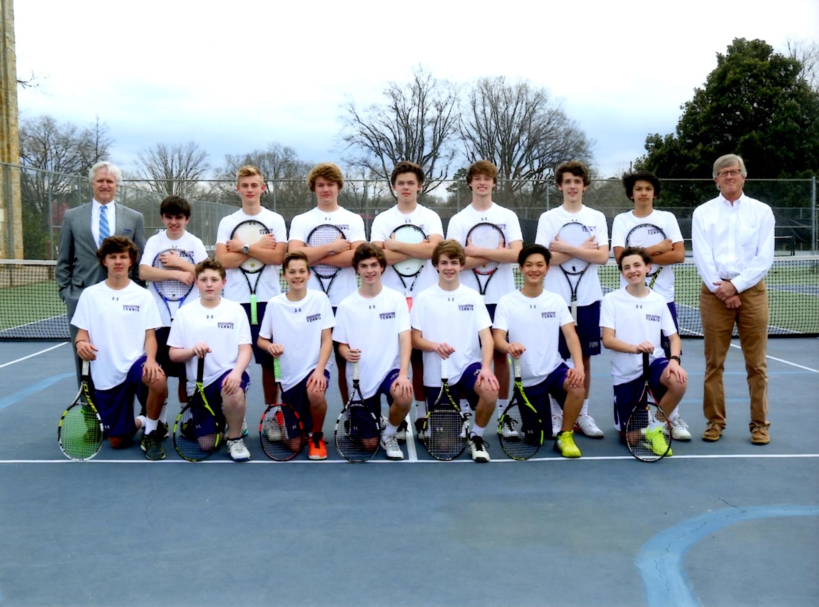 BHS 2017 Men's Tennis Team
