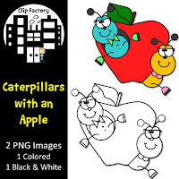  Free Caterpillars and an Apple