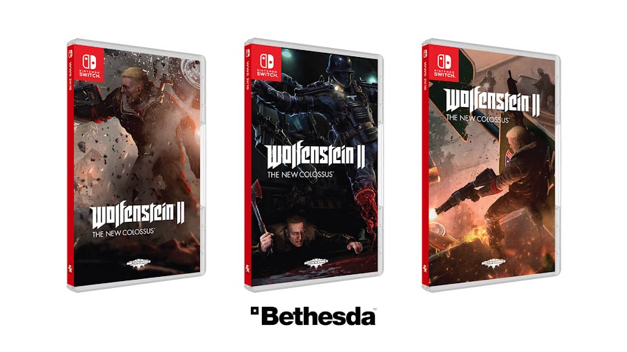 Wolfenstein II Alternate Box Art for Nintendo Switch wolfenstein ii the new colossus switch box art
