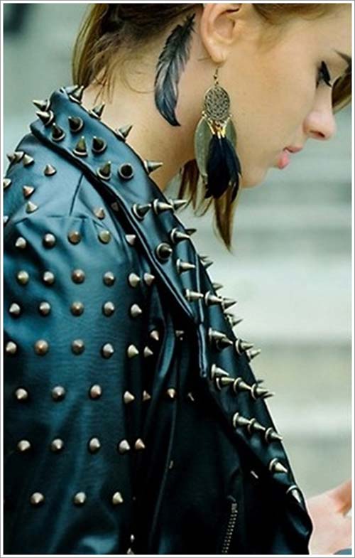 neck feather tattoo boyun tüy dövmesi neck feather tattoo boyun tüy dövmesi