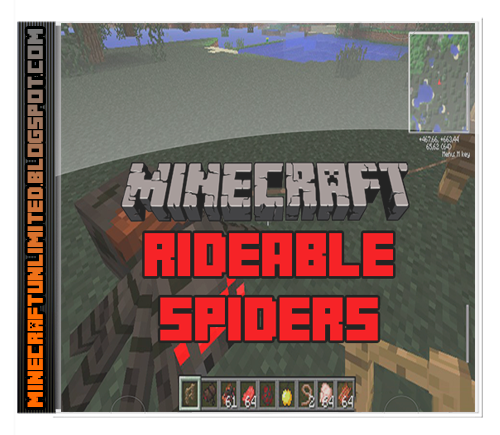 Rideable Spiders Mod carátula