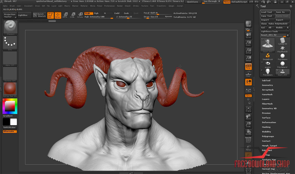 zbrush 4r7 download cgpersia