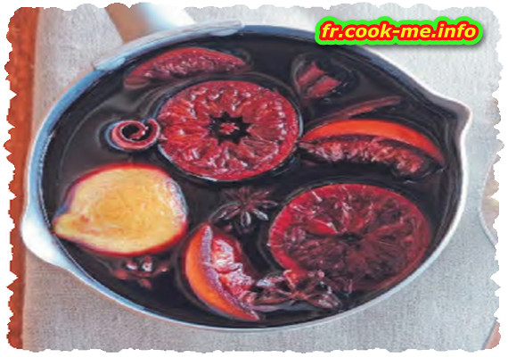 Vin chaud aux agrumes Vin chaud aux agrumes