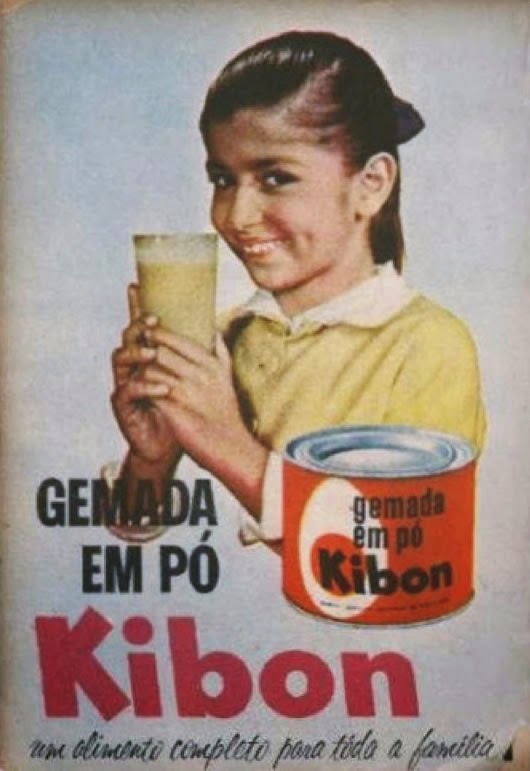 Propaganda de 1960 da Gemada em Pó da Kibon.