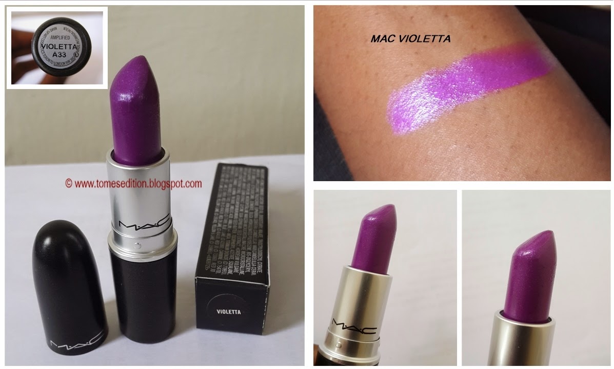 Mac Violetta Lipstick Amplified Creme Crème.