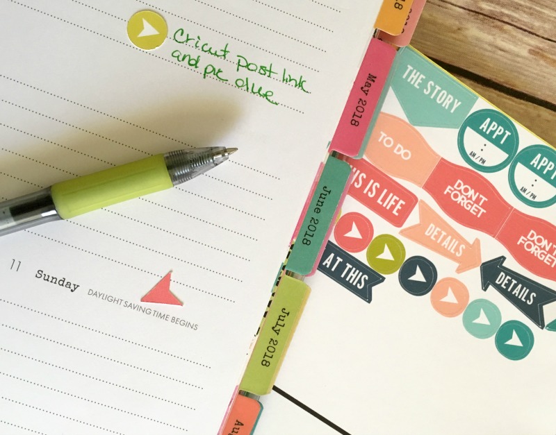 Real Girl's Realm How to Make Planner Stickers Using Cricut