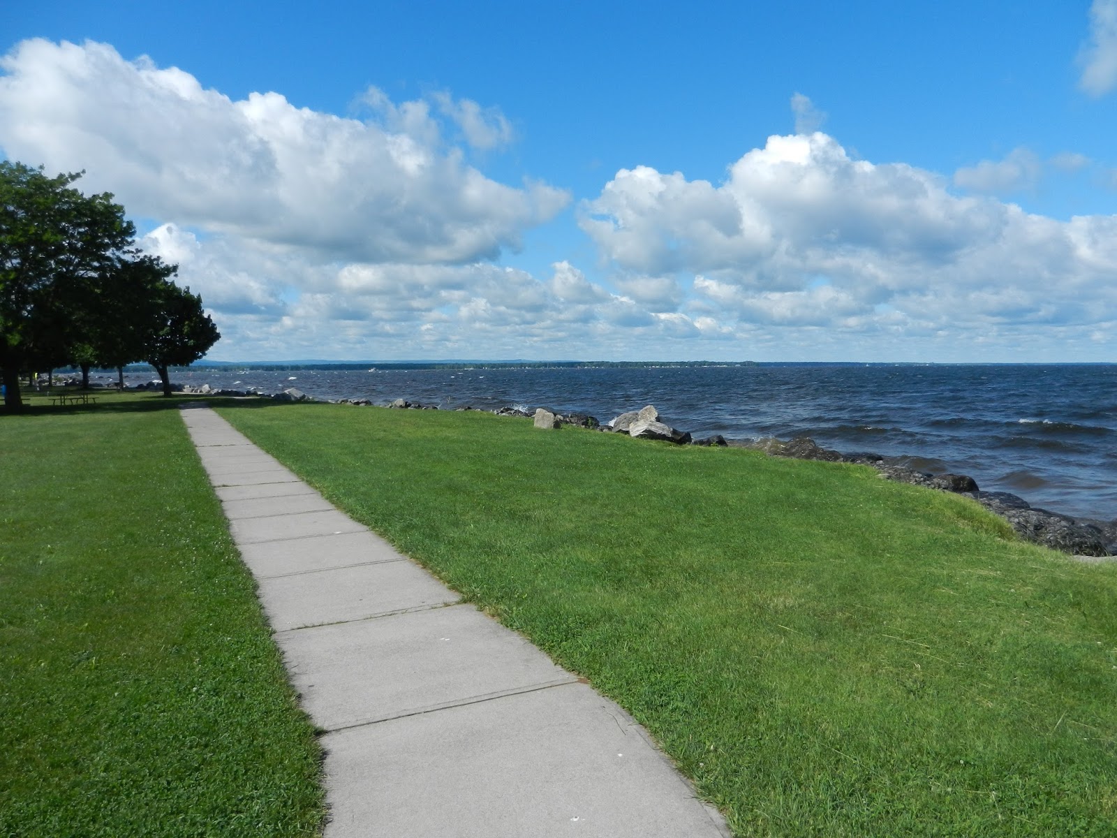 Travels on M/V Santorini Where's the beach Sylvan Beach NY!