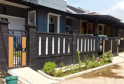 model pagar minimalis dengan batu alam terbaru model pagar minimalis dengan batu alam terbaru